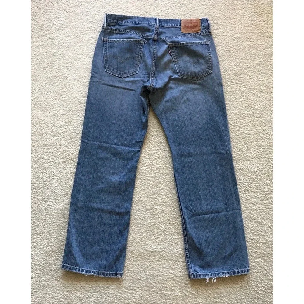 Vintage Levis 559 Jeans Mens 33x30 Blue Relaxed Fit Straight Leg Medium Denim